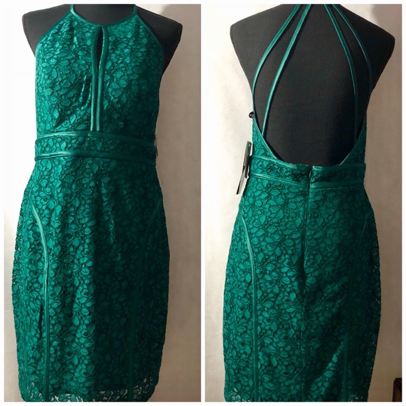 ❤️Xscape Halter Open Back Cocktail Dress - Picture 10 of 11